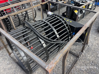 2025 Mower King SSRP Skid Steer Rock Picker (Unused)