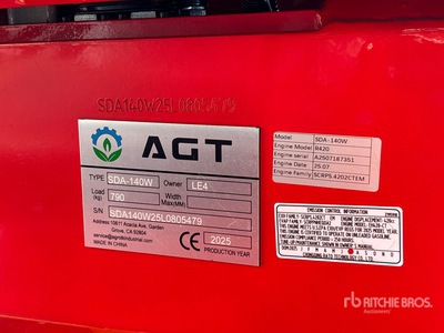 2025 AGT SDA140W Chargeuse sur pneus (Unused)
