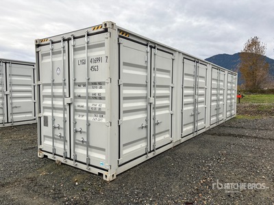 2025 40 ft High Cube Multi-Door Lagercontainer