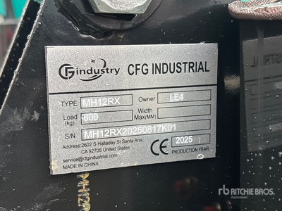 2025 CFG MH12RX Minibagger (Unused)