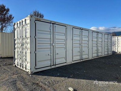 2025 40 ft High Cube Multi-Door Storage Container
