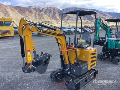 2025 CFG MX12R Mini Excavator (Unused)