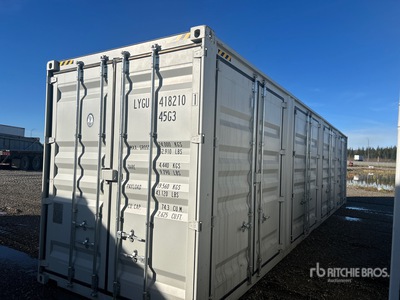 2025 40 ft High Cube Multi-Door Lagercontainer