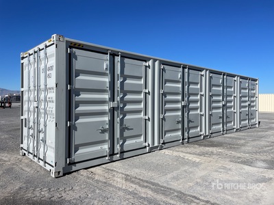 2025 40 ft High Cube Multi-Door Storage Container