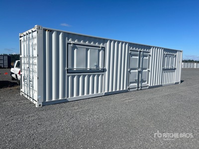 2025 40 ft High Cube Multi-Door Storage Container