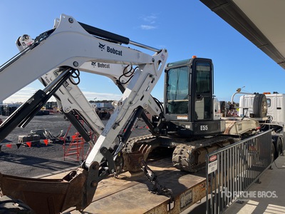 2018 Bobcat E55 Minikoparka