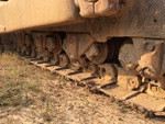 Undercarriage with Left Track Rollers