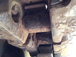 Undercarriage with Left Track Bushings