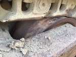 Undercarriage with Right Front Idler