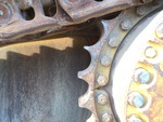 Undercarriage with Left Sprocket
