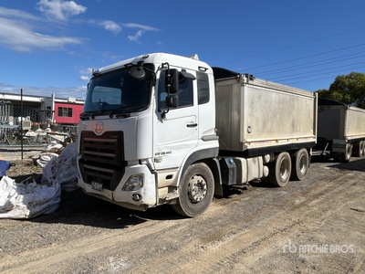2020 UD Quon 26 460 6x4 Rear View Camera を見 Dump Truck
