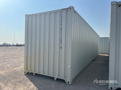 2025 40 ft High Cube Multi-Door Storage Container