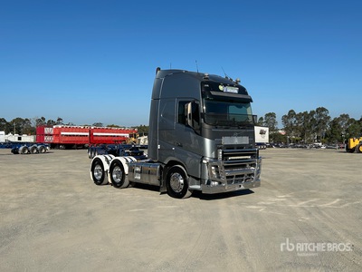 2017 Volvo FH13 Globetrotter 6x4 T/A Sleeper Truck Tractor