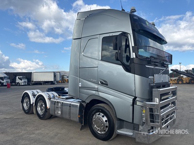 2017 Volvo FH13 Globetrotter 6x4 3- Achs Sattelzugmaschine mit Schlafkabine