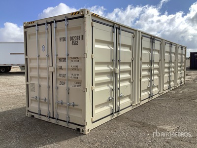 2025 40 ft High Cube Multi-Door Lagercontainer
