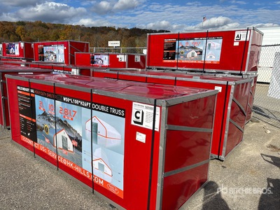 2025 HIlls Industrial 1005026 100 ft x 50 ft x 26 ft Storage Building (Unused)