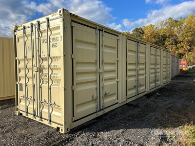 2025 40 ft High Cube Multi-Door Storage Container