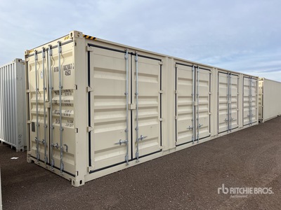 2025 40 ft High Cube Multi-Door Lagercontainer
