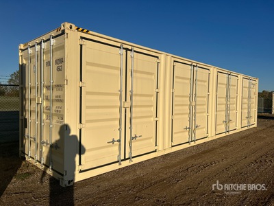 2025 40 ft High Cube Multi-Door Storage Container