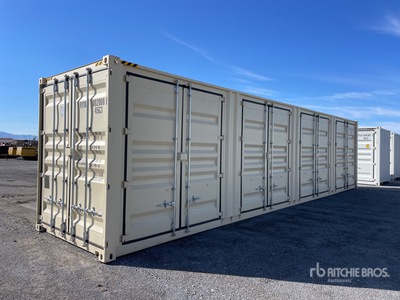 2025 40 ft High Cube Multi-Door Conteneur de stockage