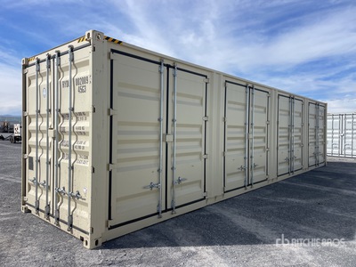 2025 40 ft High Cube Multi-Door Storage Container