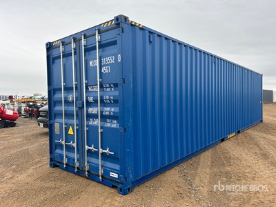 2025 40 ft High Cube Storage Container