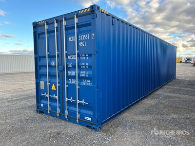 2025 40 ft High Cube Storage Container
