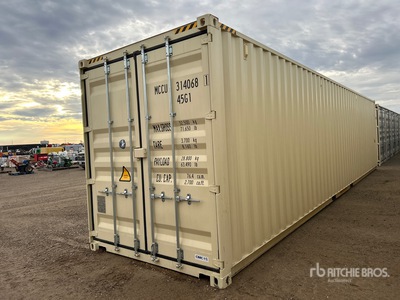 2025 40 ft High Cube Storage Container