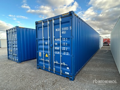 2025 40 ft High Cube Storage Container