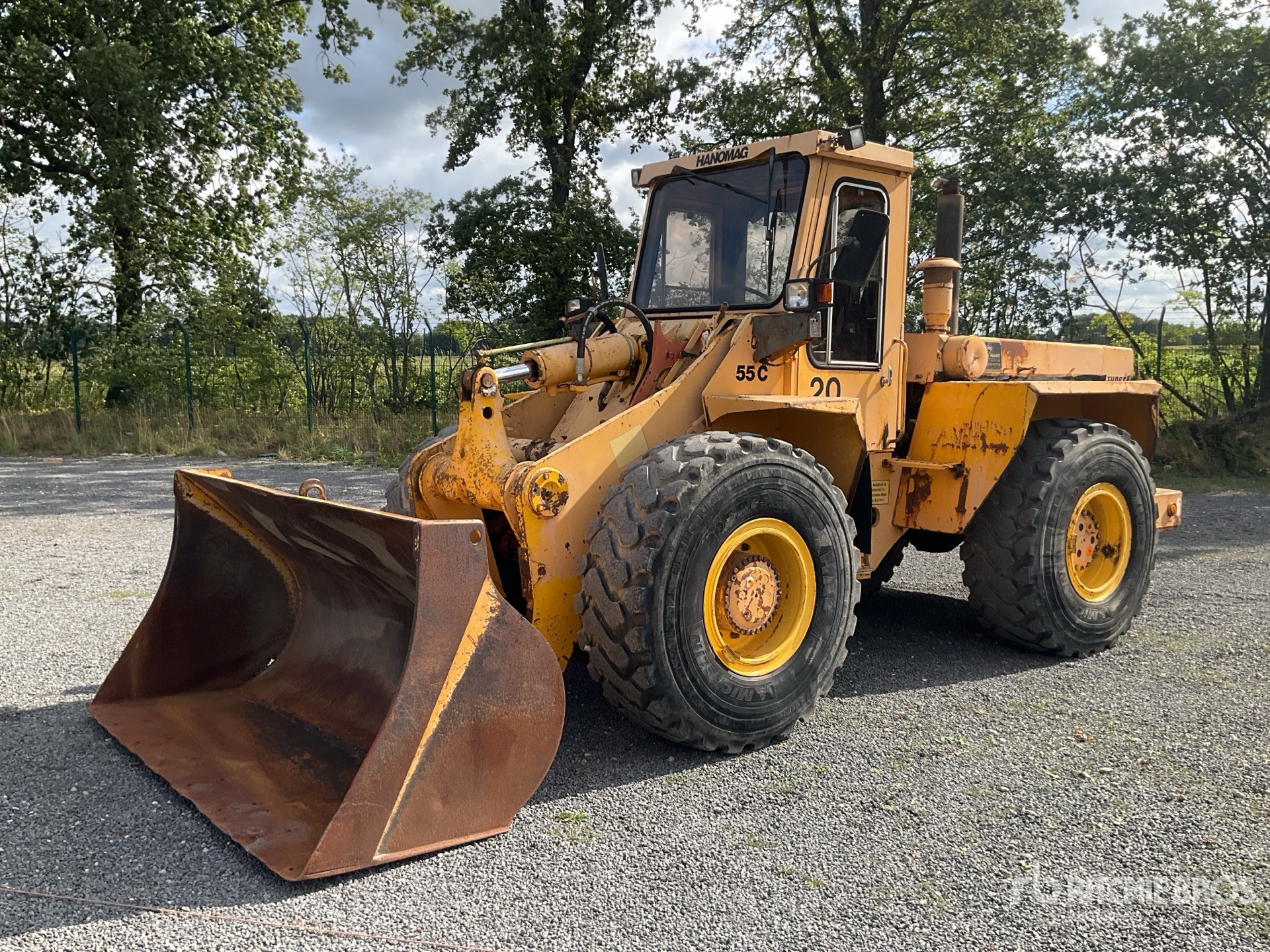 1984 Hanomag 55C Wheel Loader