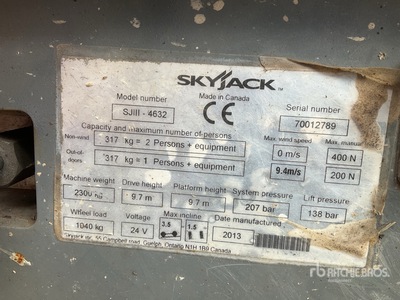 Skyjack SJ4632 Scissor Lift