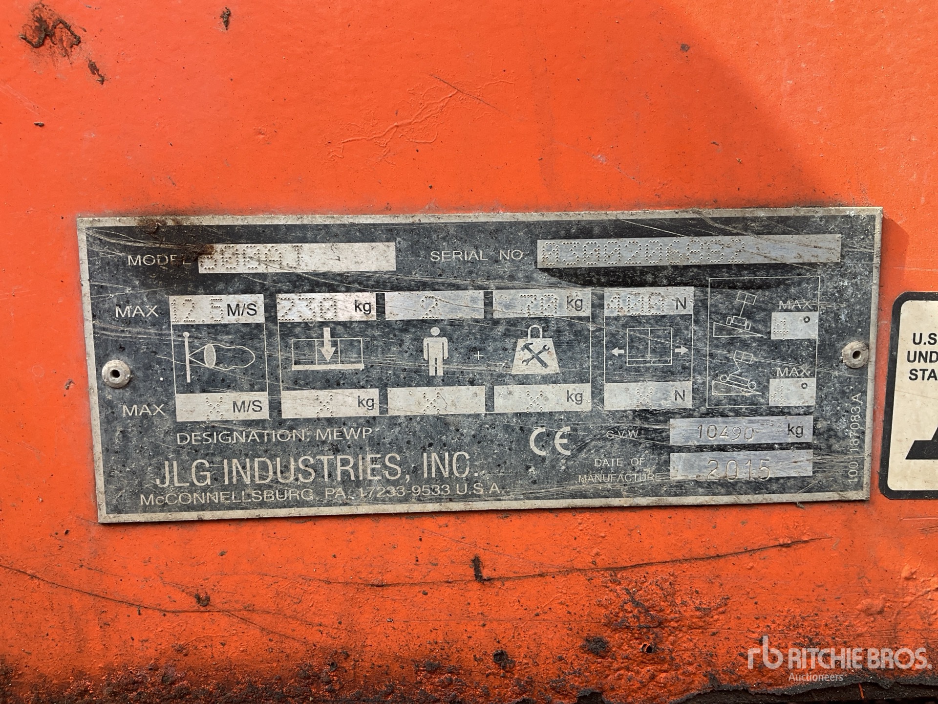 JLG J600A3 Articulating Boom Lift