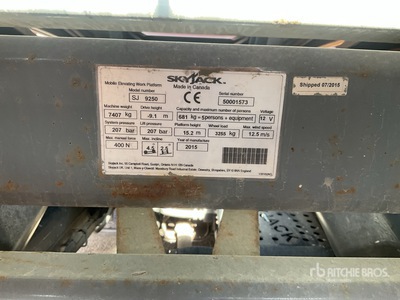 Skyjack SJ9250 Podnośnik nożycowy