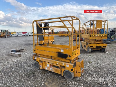 2009 Haulotte OPTIMUM6 Electric Scissor Lift (Inoperable)