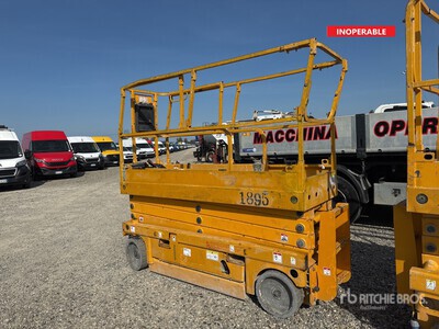 2007 Haulotte Compact 10N Electric Scissor Lift (Inoperable)