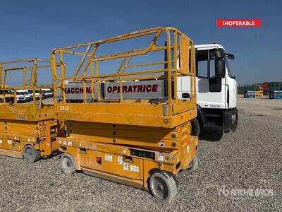 2009 Haulotte Comact 10 Electric Scissor Lift (Inoperable)