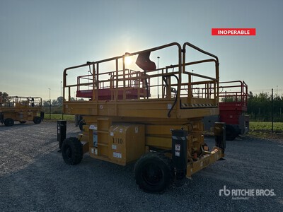 2007 Haulotte H12SX Diesel Elevador de tijera (Inoperable)