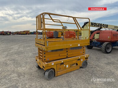 2007 Haulotte Compact12 Electric Scissor Lift (Inoperable)