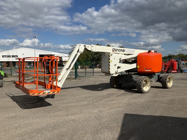 2023 Snorkel A62VRT Diesel 4x4 Articulating Boom Lift