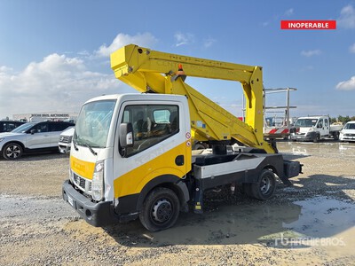 2016 Palfinger P200A 17 m on 2017 Nissan Cabstar Arbeitsbühne-Lkw (Inoperable)