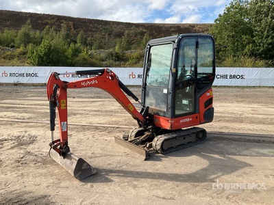 2019 Kubota KX016-4 Mini pelle hydraulique