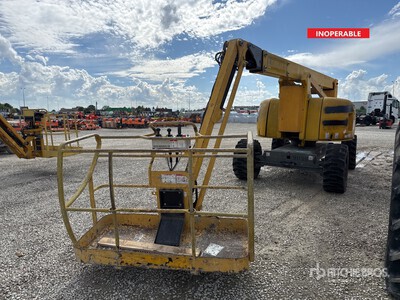 2008 Haulotte HA20 PX Diesel Articulating Boom Lift (Inoperable)