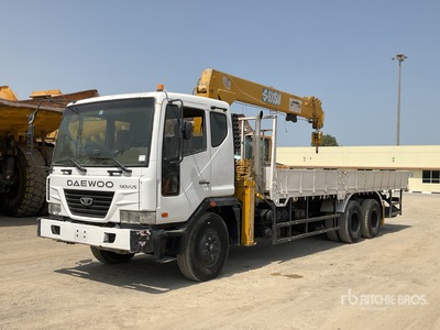 2008 Daewoo K9A6F Boom Truck