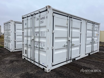 2025 20 ft Standard Multi-Door حاويات تخزين