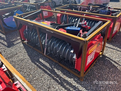 2025 Raytree RMBD72S 72 in Drum Skid Steer Mulcher (Unused)