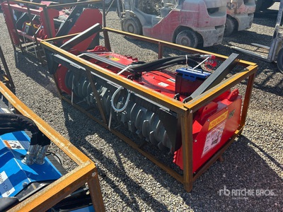 2025 Raytree RMBD72S 72 in Drum Skid Steer Mulcher (Unused)