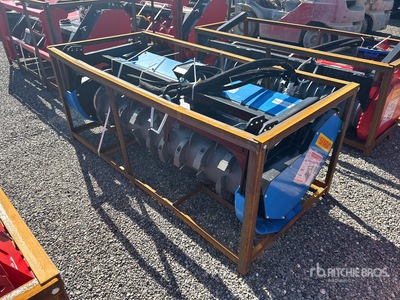 2025 Raytree RMDM72S 72 in Drum Skid Steer Mulcher (Unused)