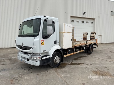 2007 Renault Midlum 4x2 Camion Porte Materiel Camión Caja Abierta