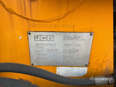 2016 JCB 3DX 4x4 Backhoe Loader