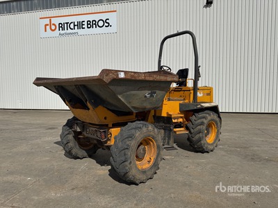 2008 Barford SXR6000 6 t 4x4 Swivel Motobasculeur キャリアダンプ